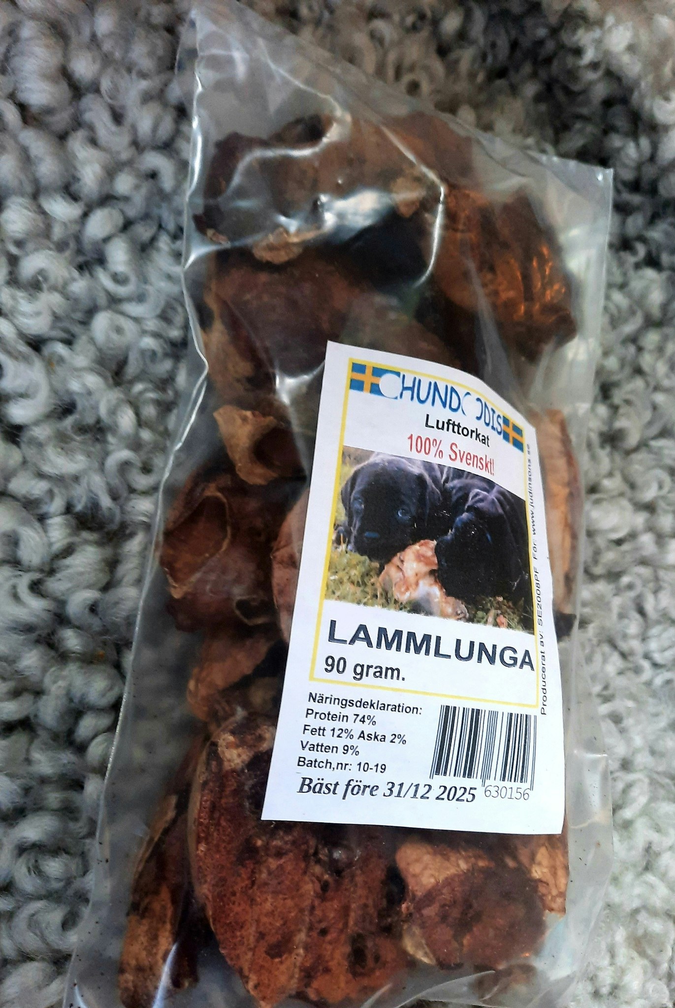 Svensk närproducerad Lammlunga 90g