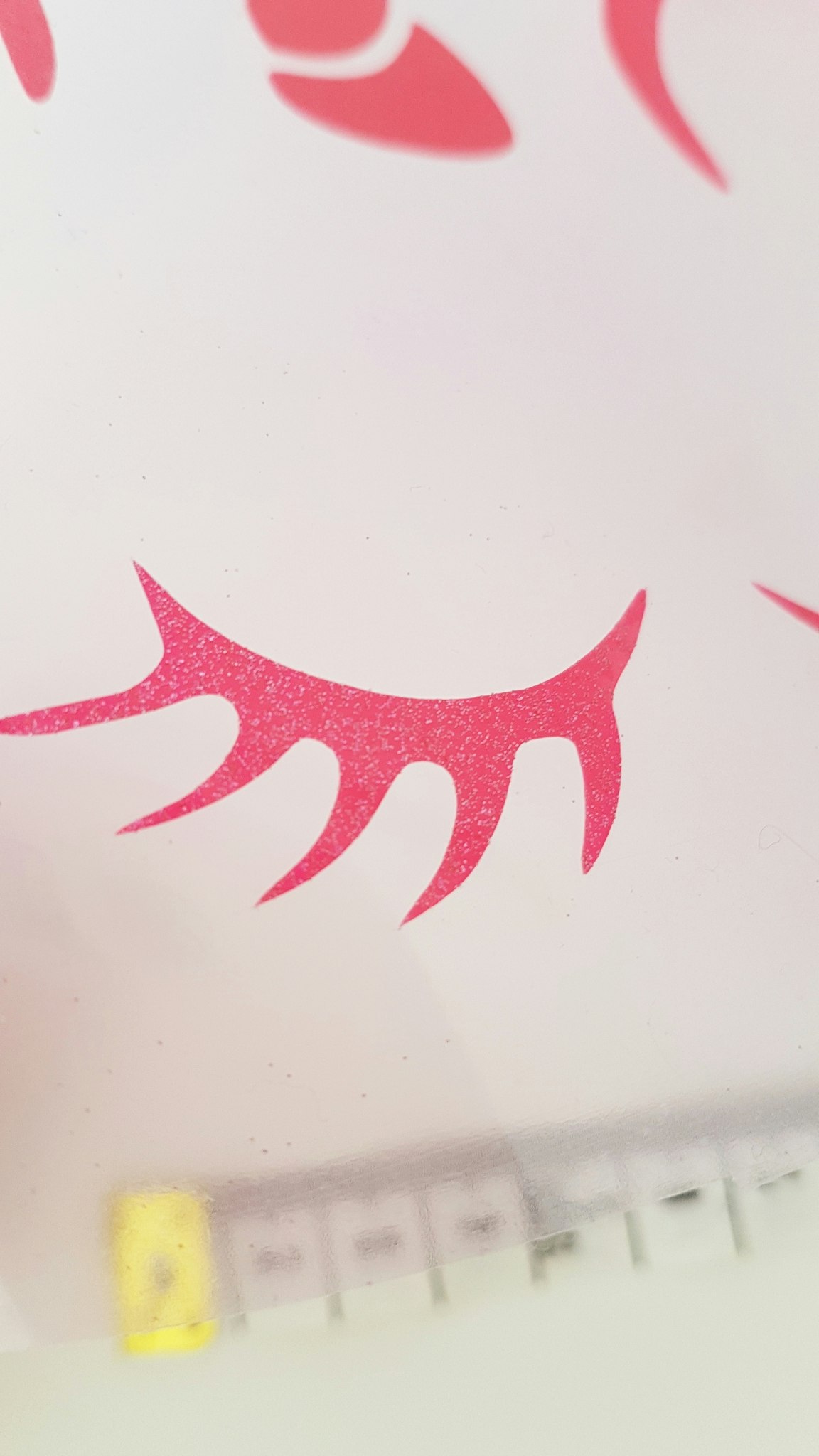 Enhörning Vinyltryck Rosa, Svart eller Silver