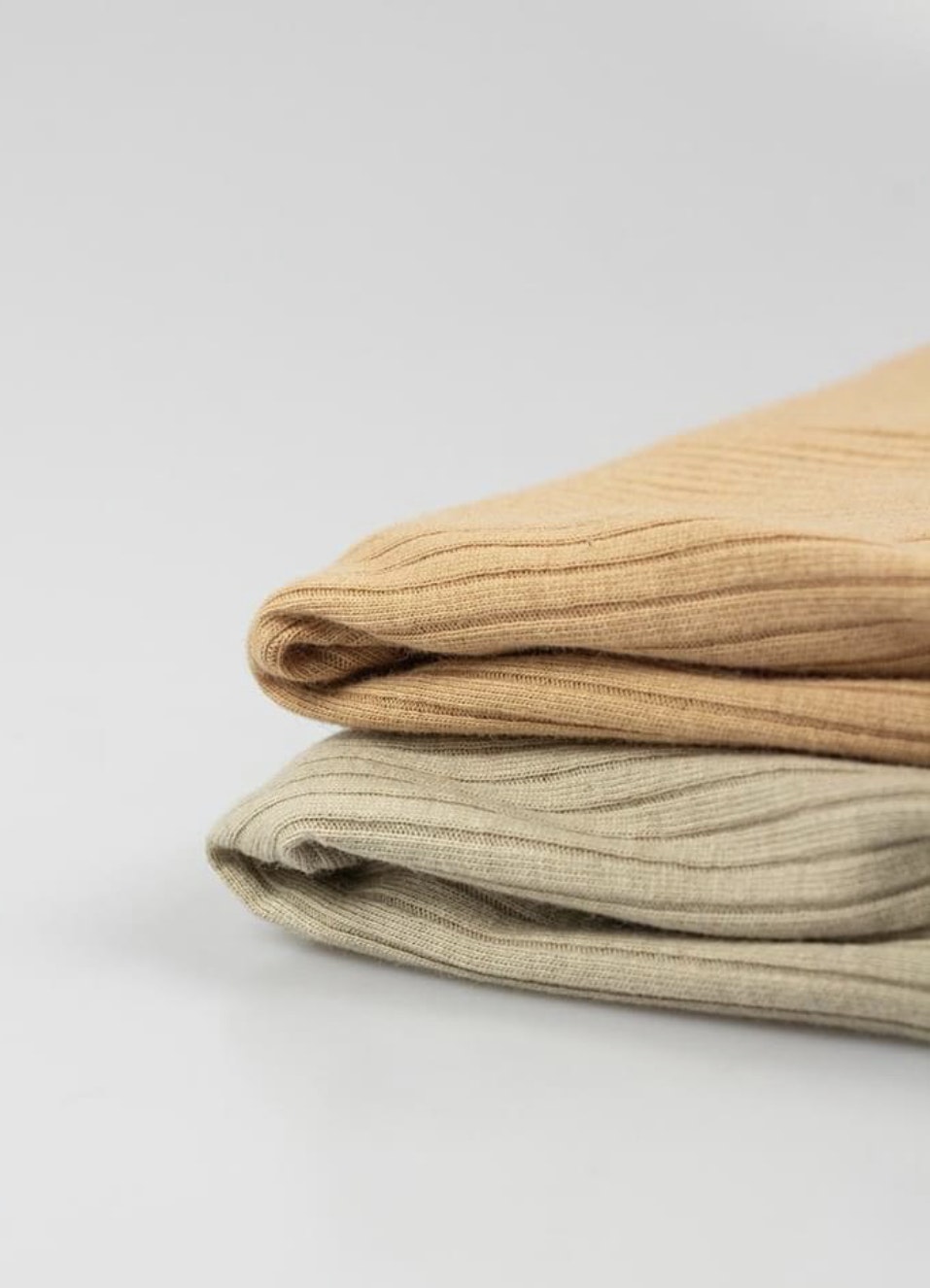 40cm Ribbad Beige OUTLET