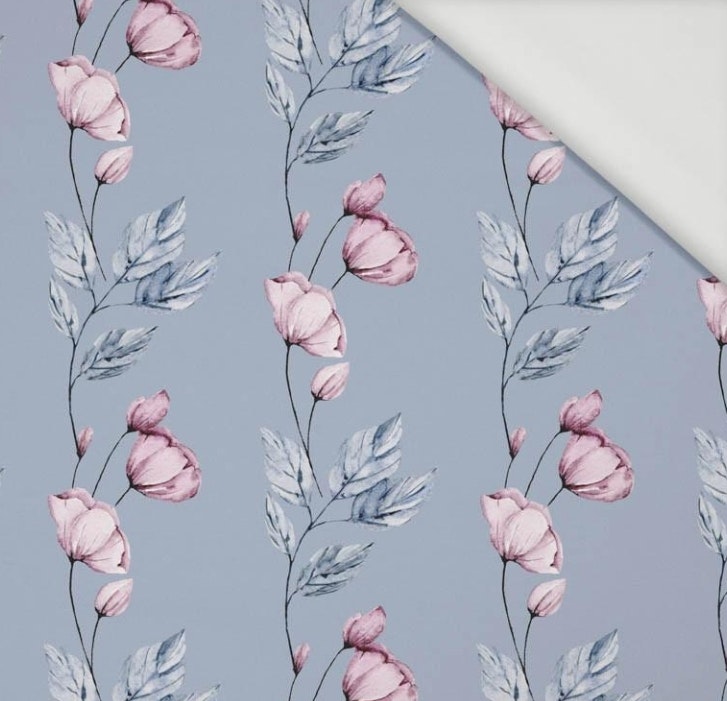 trikå tyg spel mönster stuvbit college trikåtyg blommor bukett