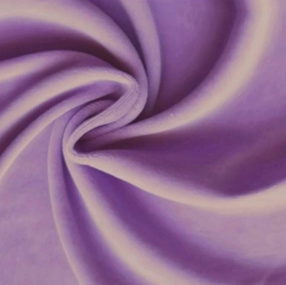 velour lila bomull