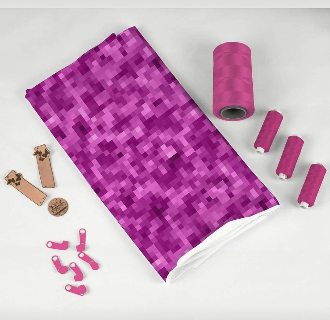 trikå tyg pixlar spel college trikåtyg barntyg barntyger