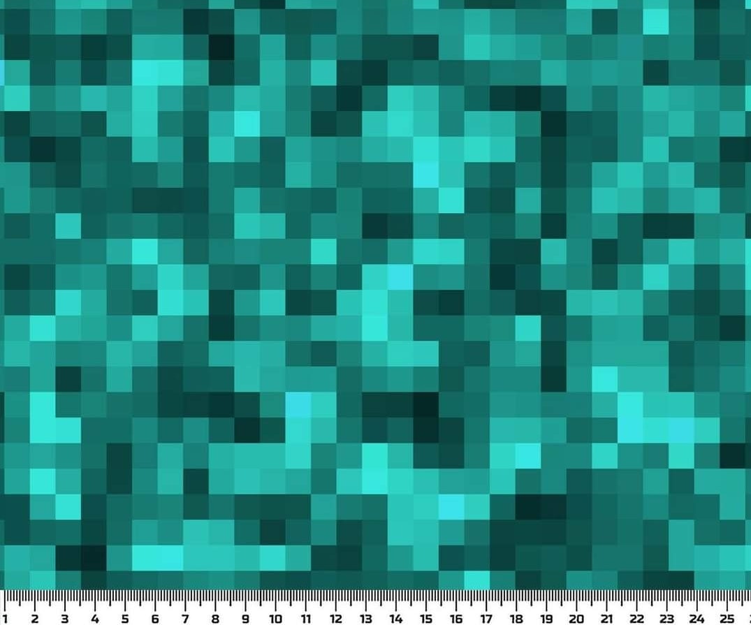 trikå tyg pixlar spel college trikåtyg barntyg barntyger