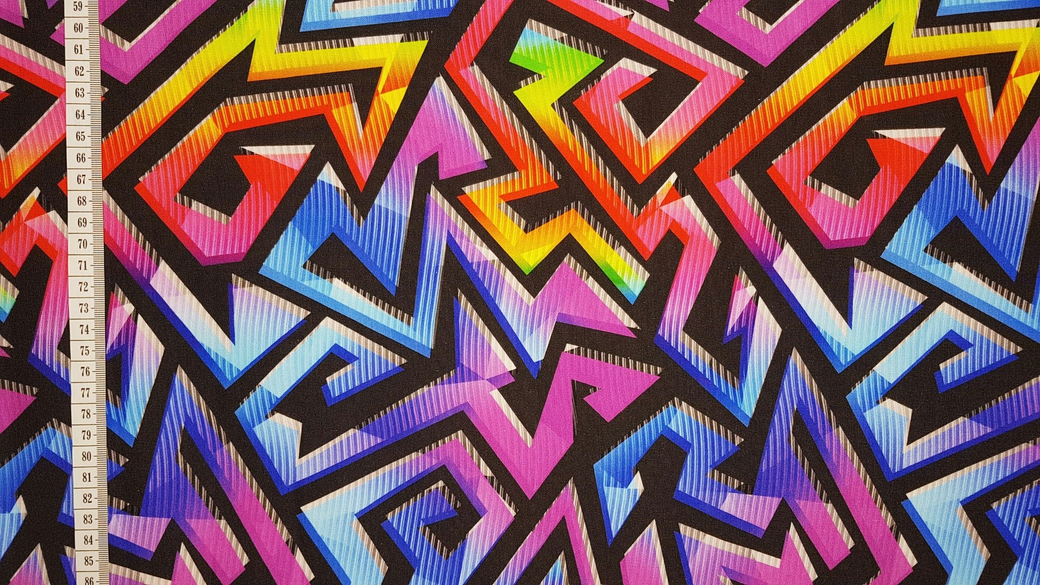 tyg tyger trikå college single jersey trikåtyg zigzag zikzak