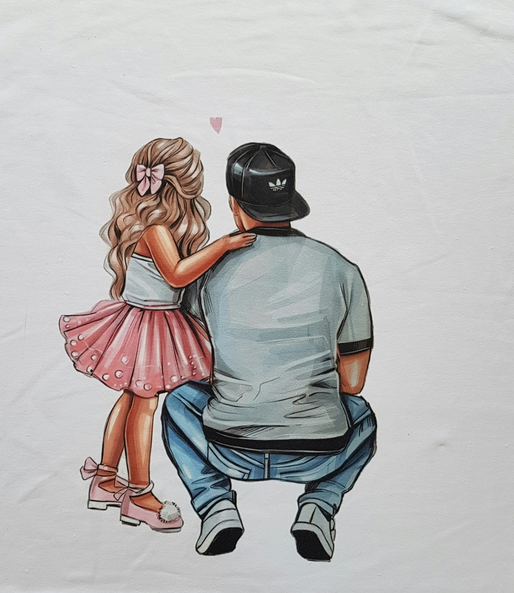 Panel  dotter och pappa
