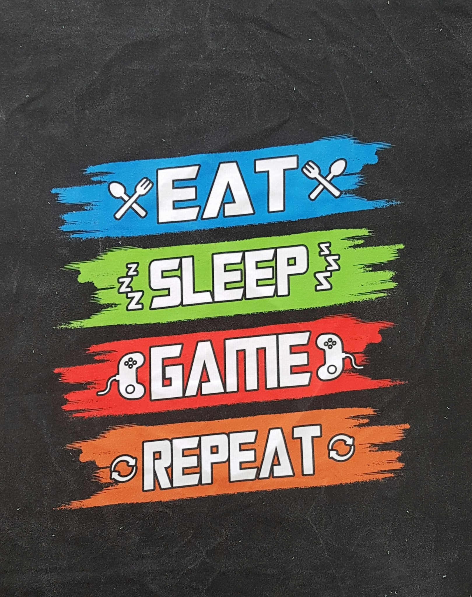 Panel Game Eat Sleep Stor