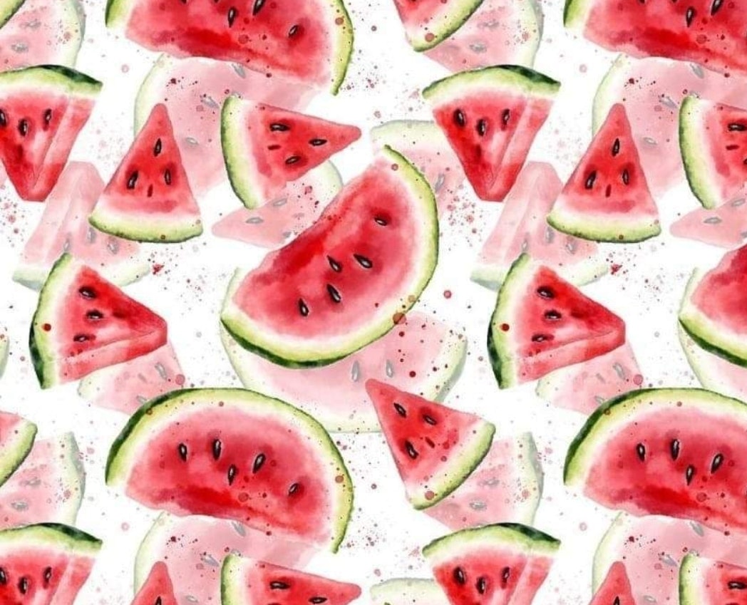 20cm Vattenmelon Single Jersey