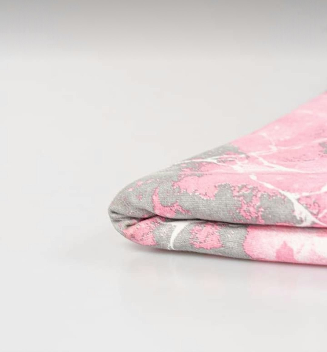 Batic Röd/rosa och grå   French Terry  OUTLET