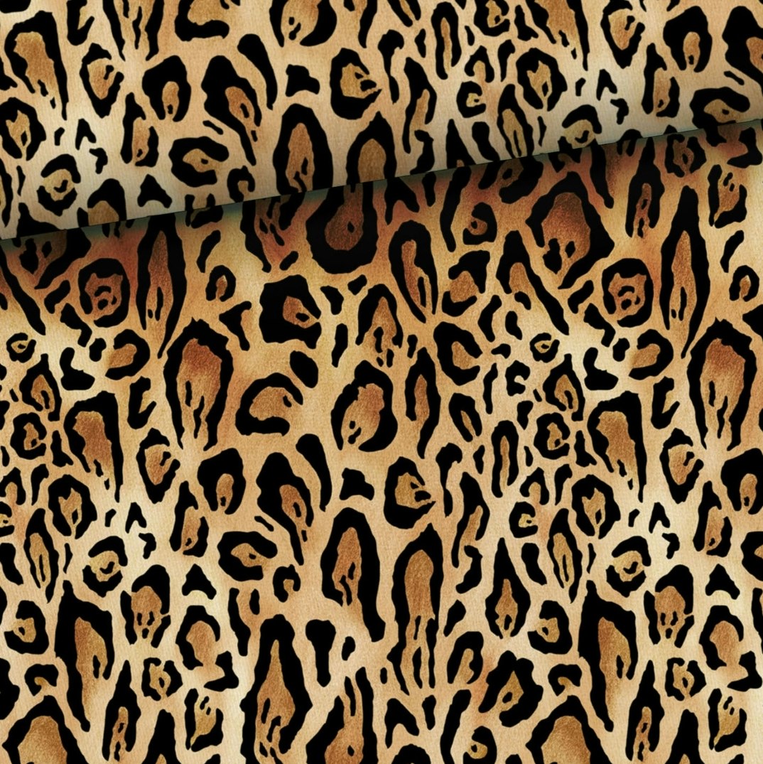 Leo leopard French terry College