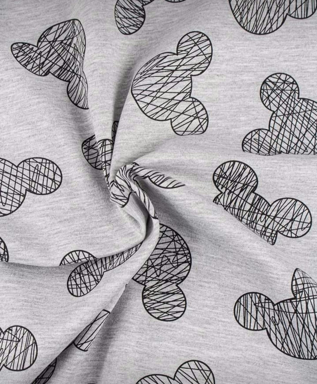 Mickey French Terry  120cm OUTLET