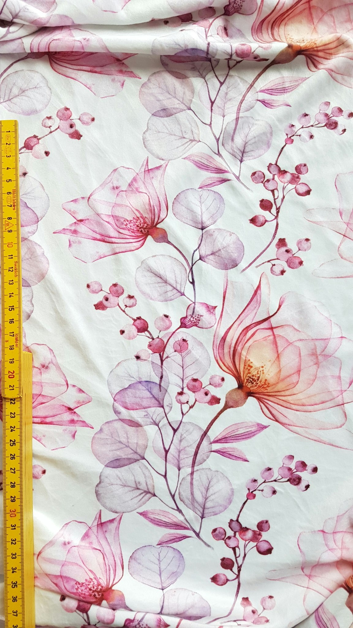 Blommor Velour Supersoft