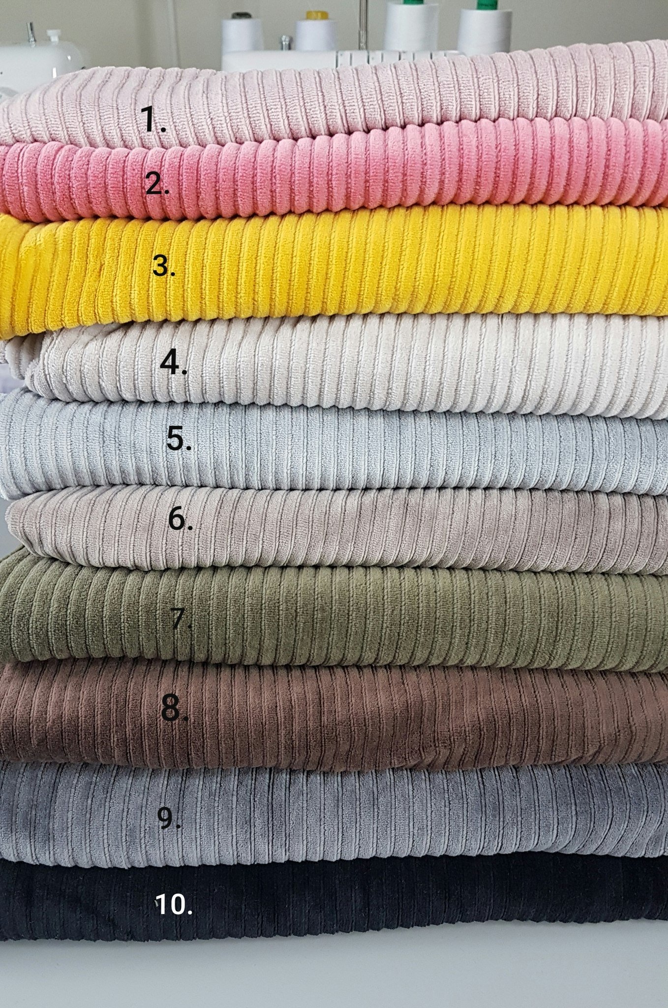 Jersey Ribbad Corduroy Manchester Velou OUTLET