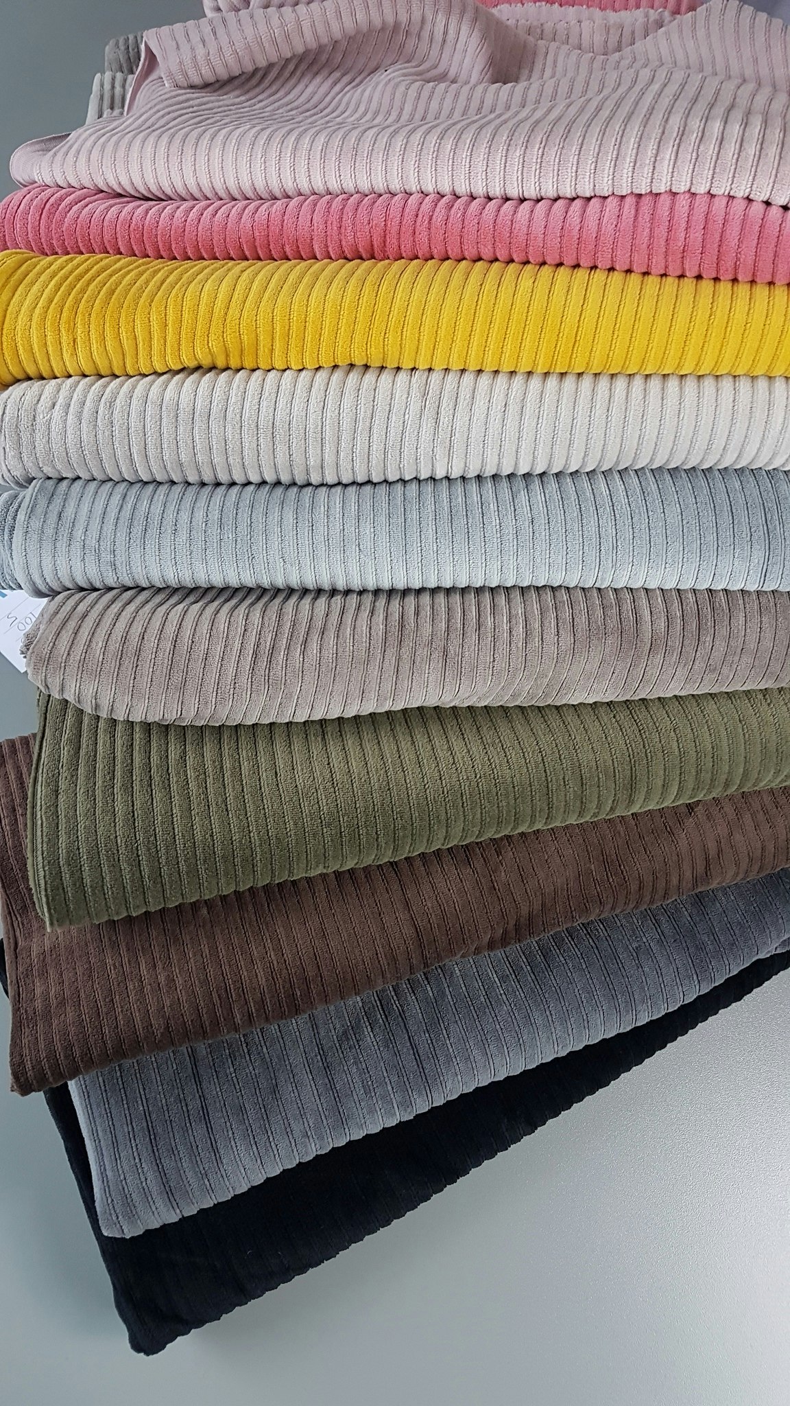 Jersey Ribbad Corduroy Manchester Velou OUTLET