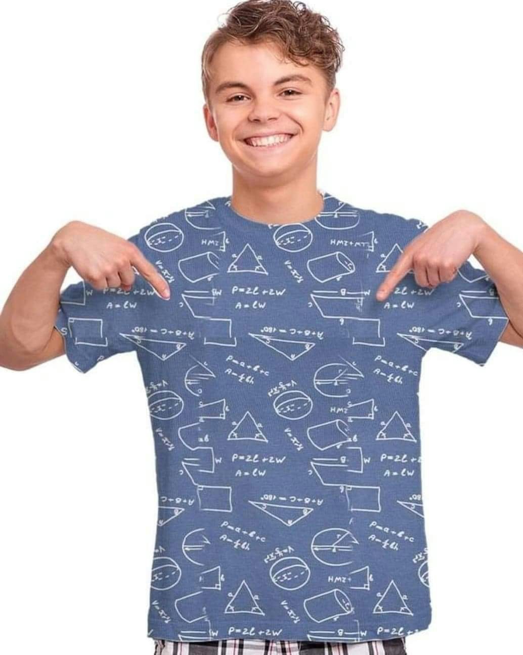 Matematik Geometri Single Jersey  OUTLET
