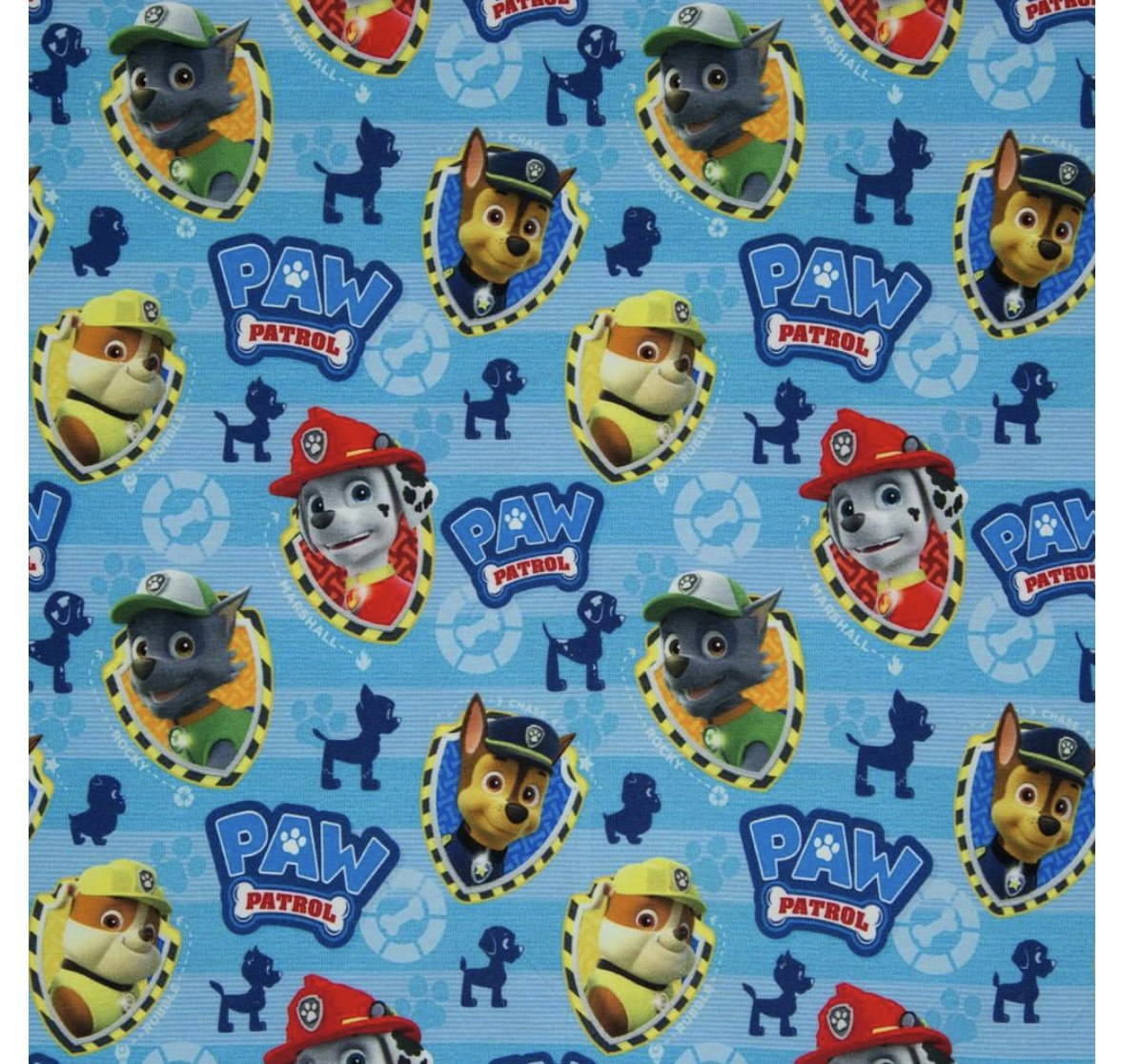 Paw Patrol Hundar Single Jersey