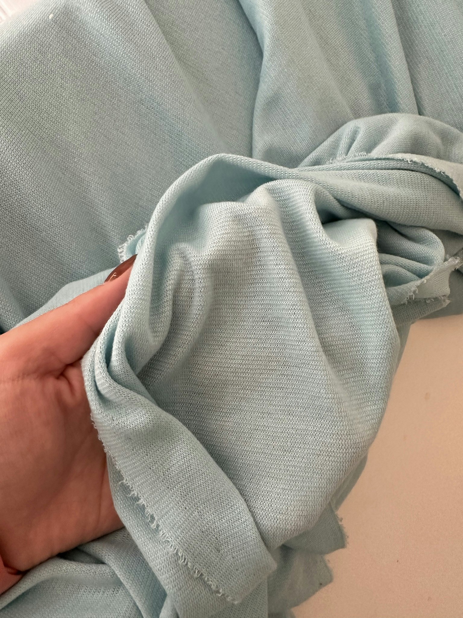 Sweatshirt Tyg Blå OUTLET 125cm