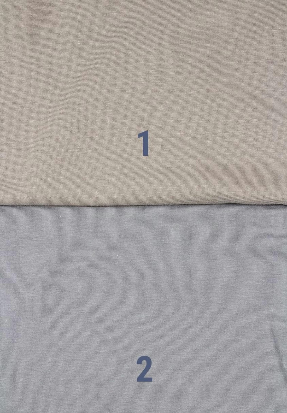 Beige Grå Single Jersey 2 olika färger
