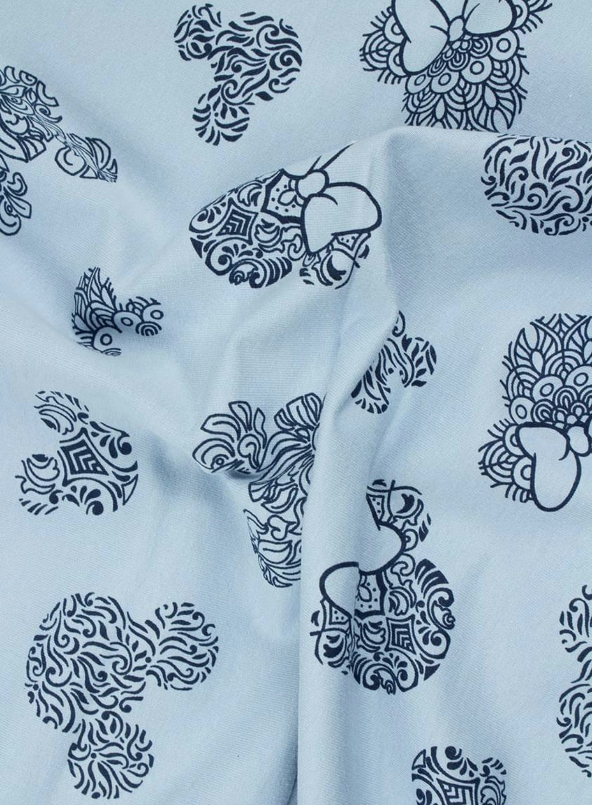 Fraktale med Rosett French Terry  OUTLET