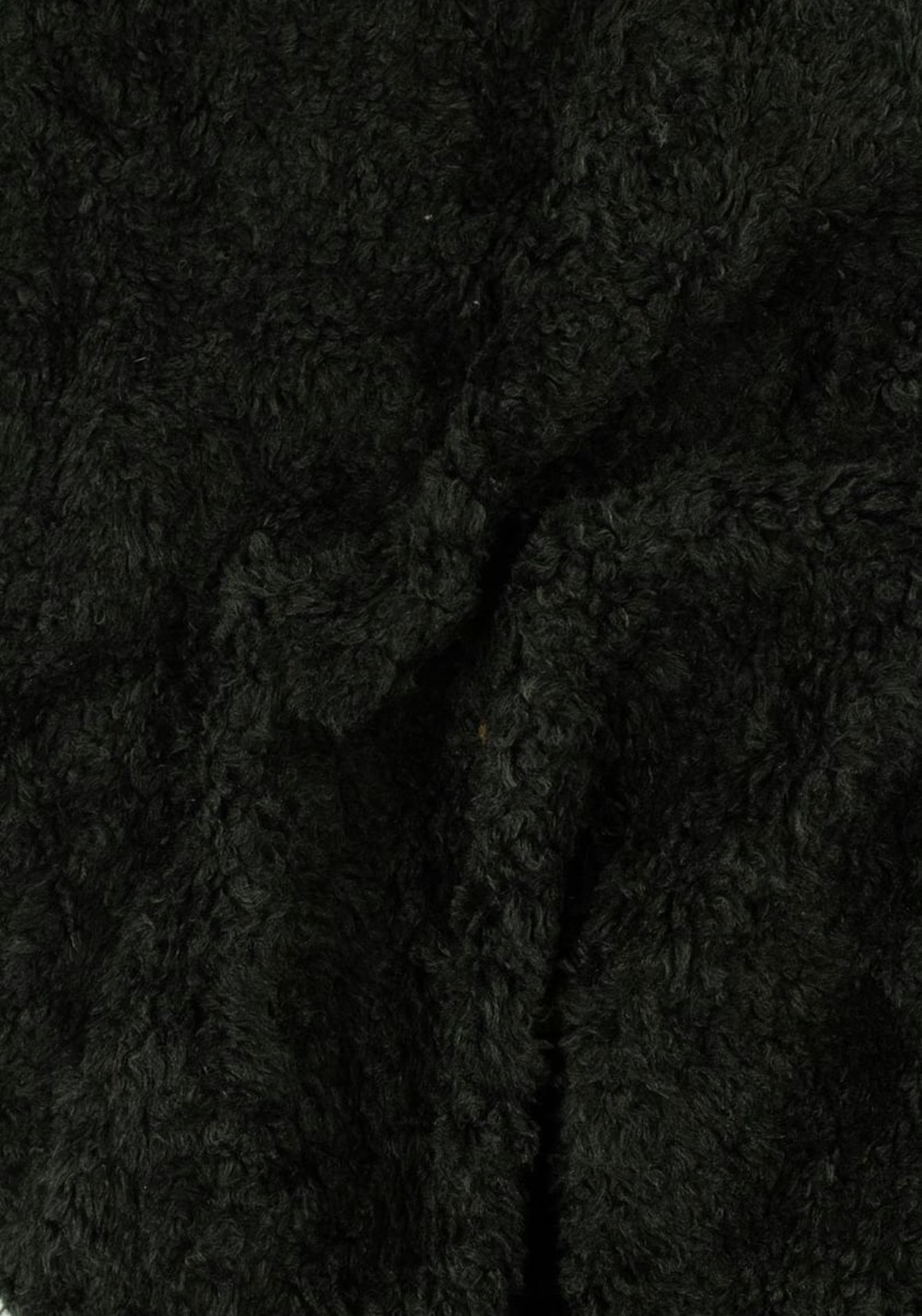 Fluffigt Tyg Svart/Grå   OUTLET
