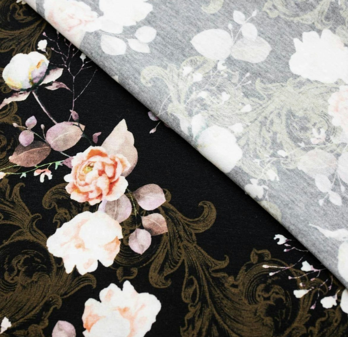Blommor Single Jersey  OUTLET 38cm