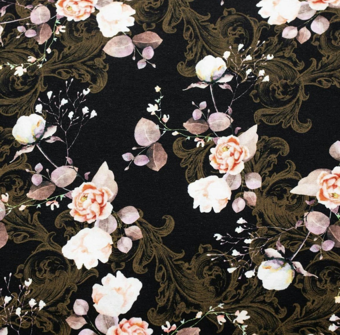 Blommor Single Jersey  OUTLET 38cm