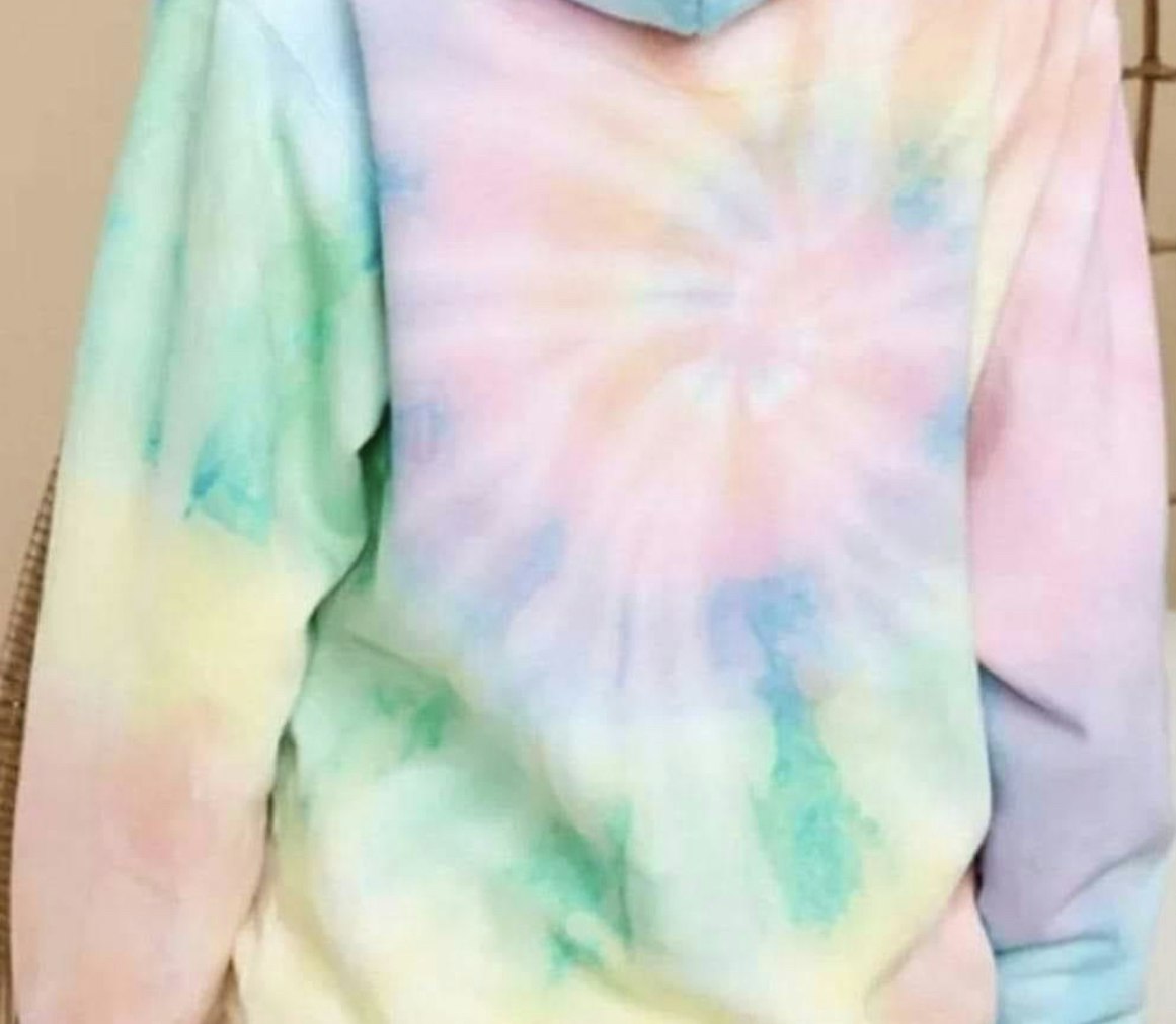 Tyg tyger Jersey trikå singel tie Dye