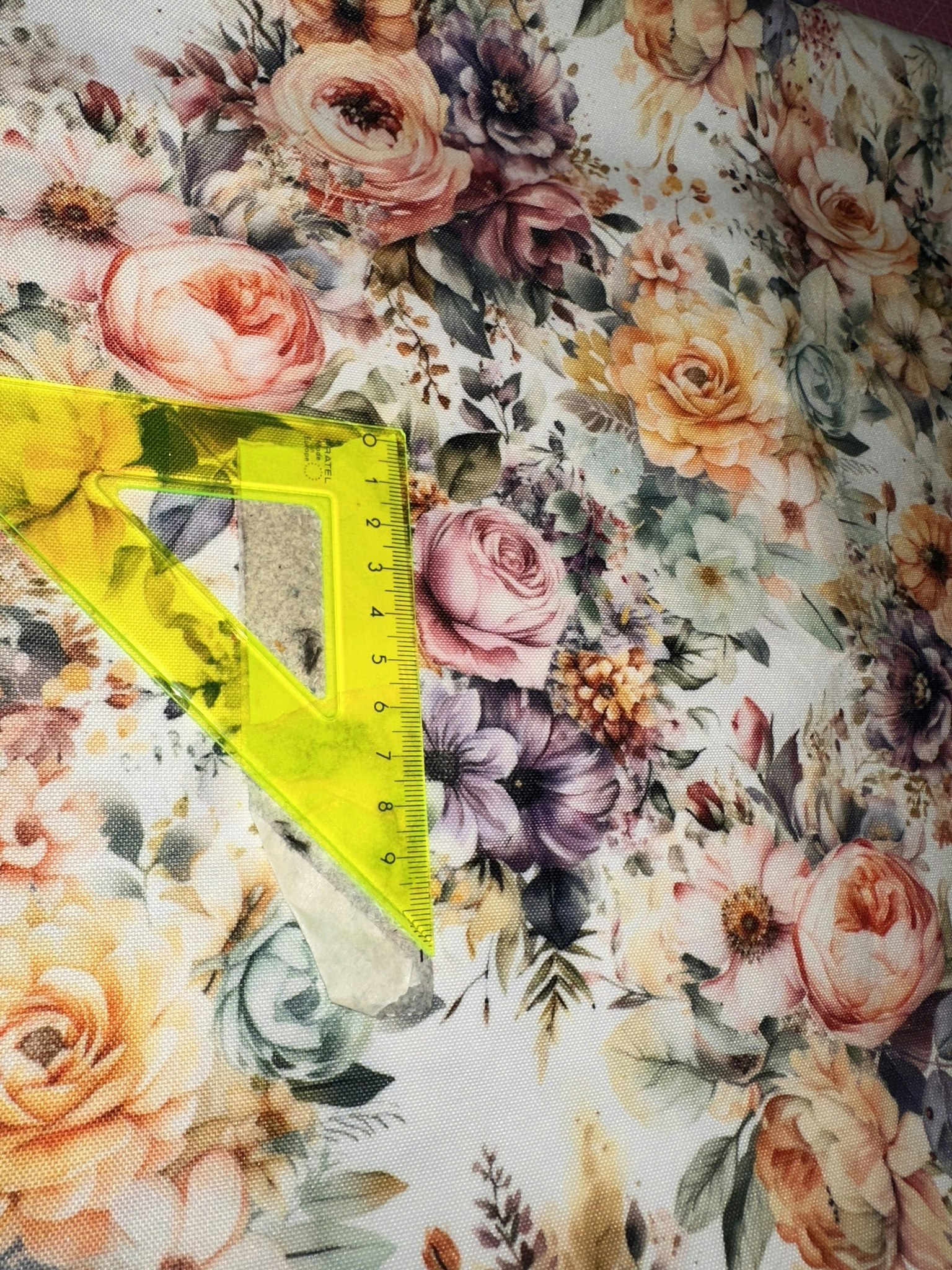 Blommor Vattentätt polyester Oxford Ortalion