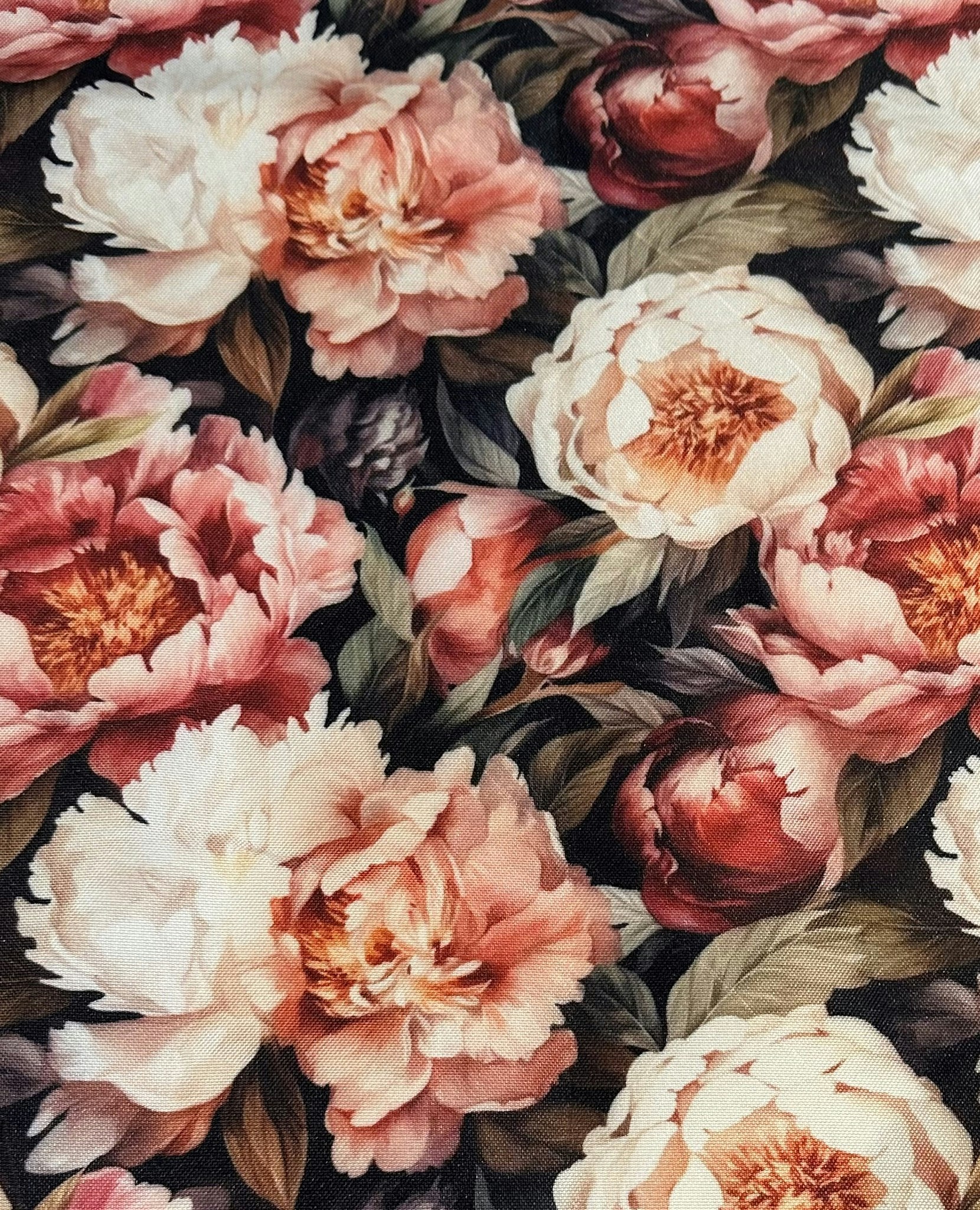 Tyg tyger blommor Oxford väskor fodral ortalion