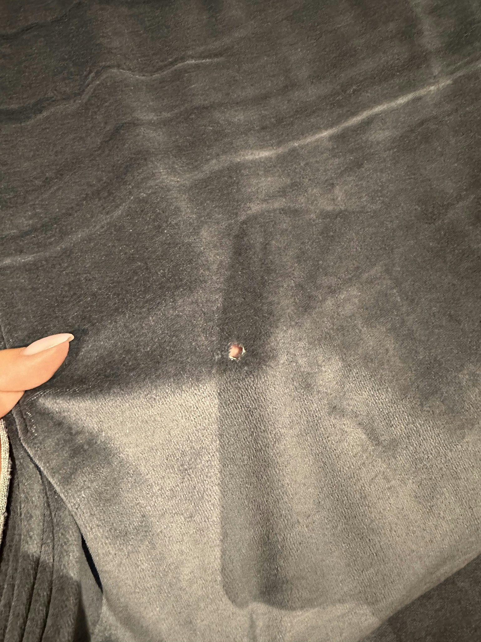 Velour Grå nr 9 OUTLET