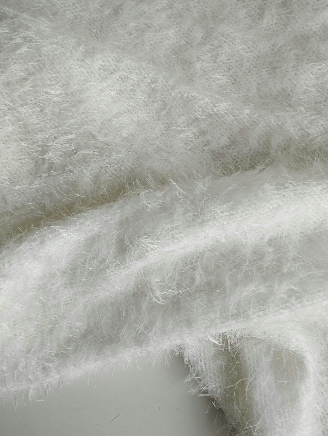 Teddy, Fluffig Vitt Outlet