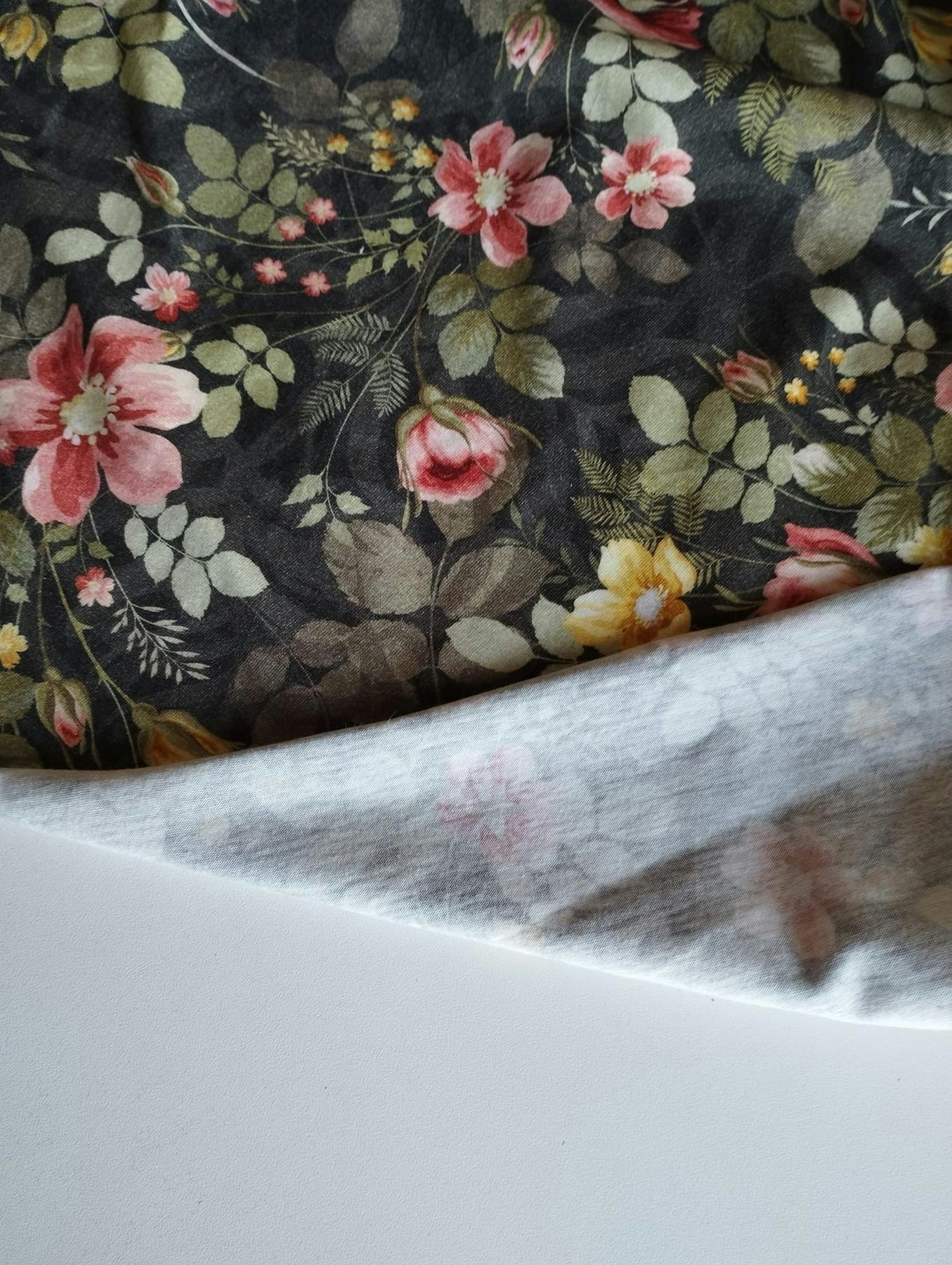 Tyg tyger trikå singel Jersey trikå blommor
