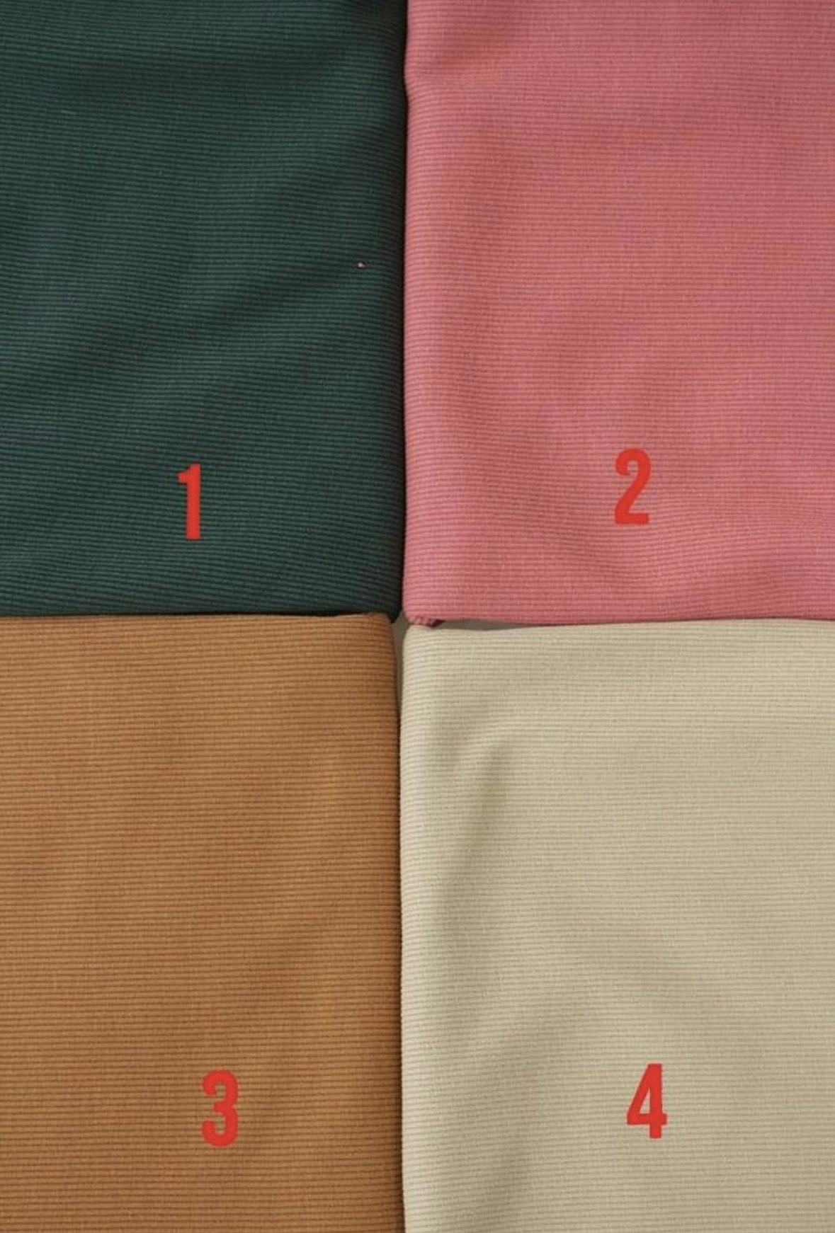 Ribbad Brun och turkos Single Jersey  Lila OUTLET