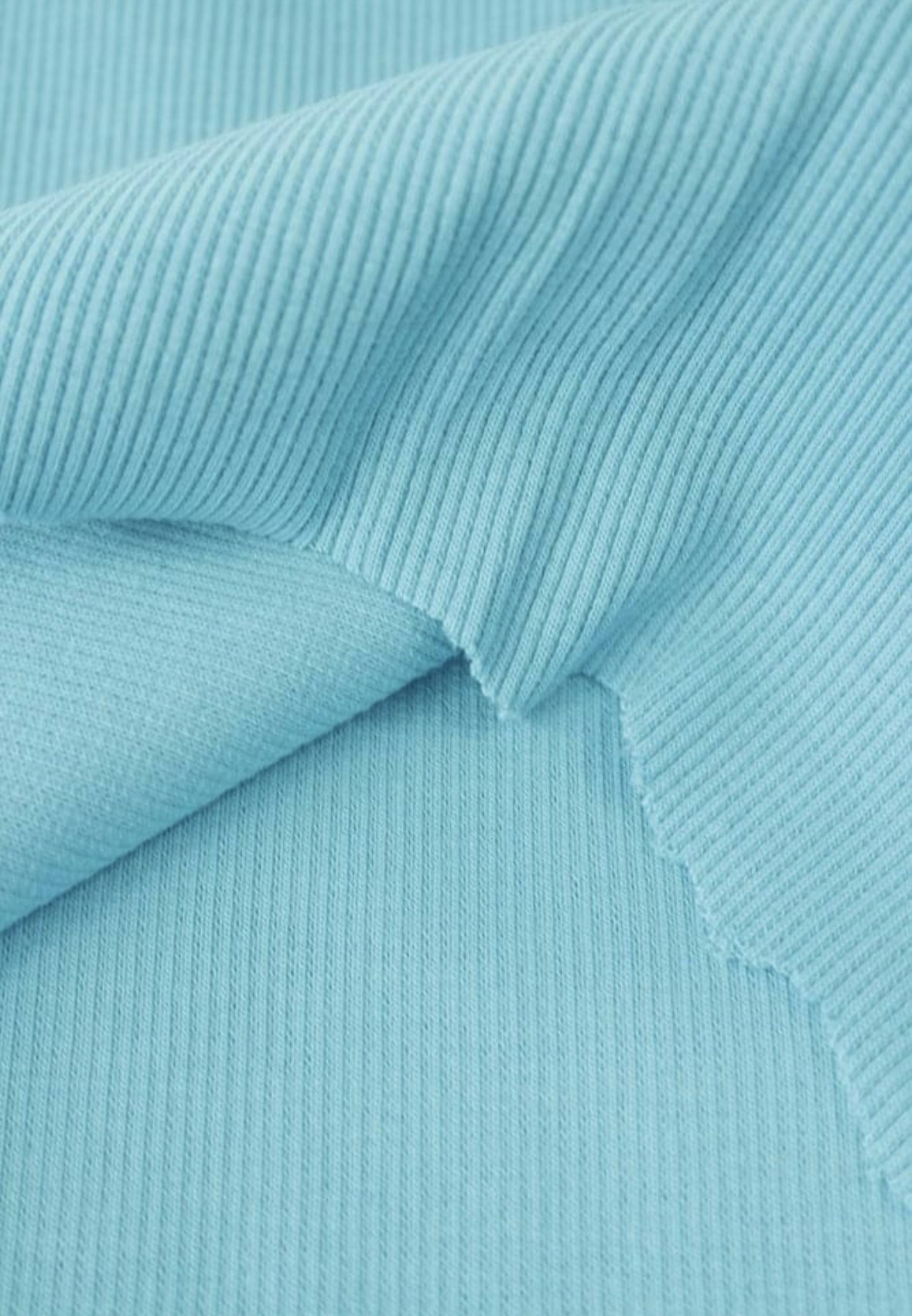 Ribbad Brun och turkos Single Jersey  Lila OUTLET