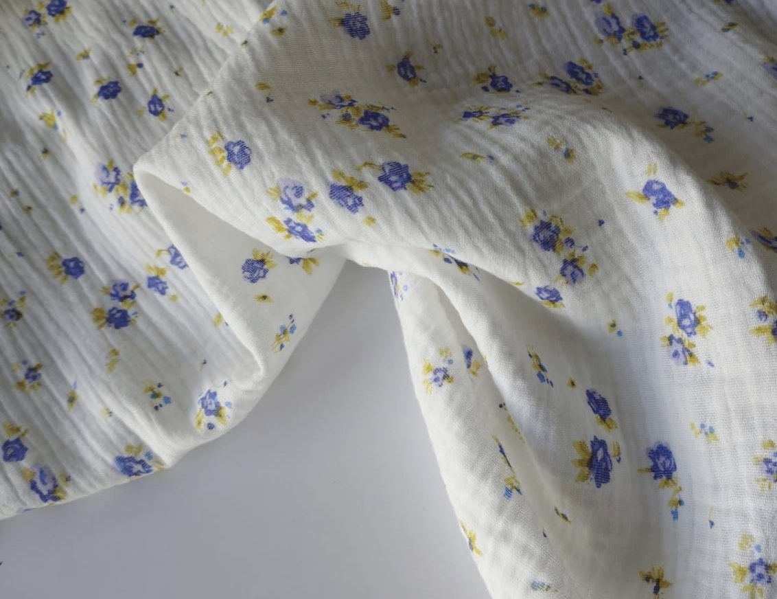 Muslin Små blommor