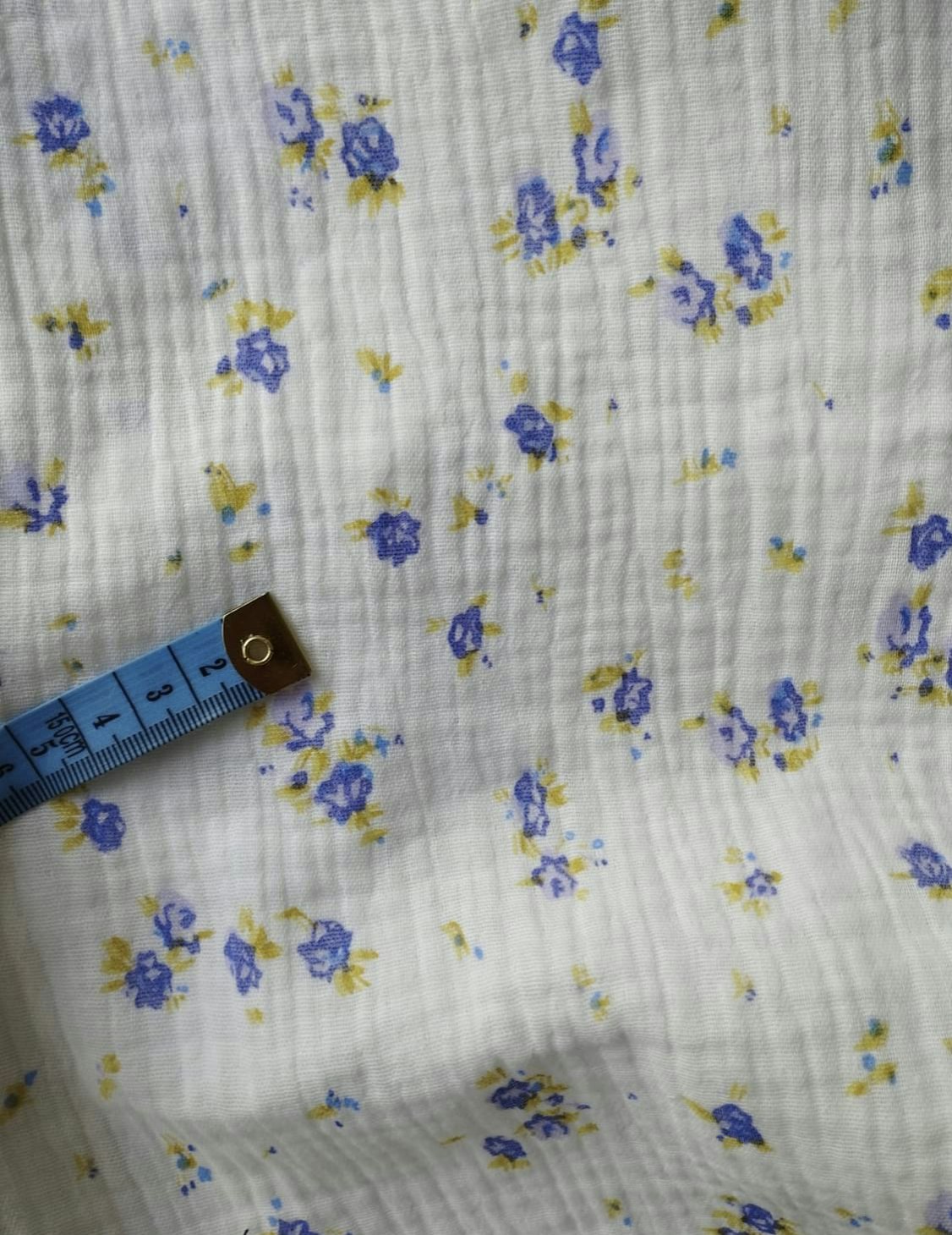 Muslin Små blommor
