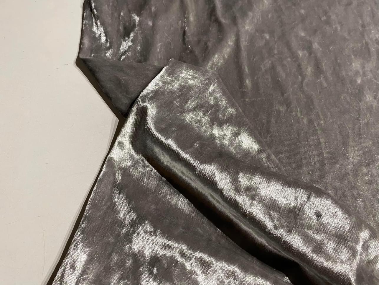 Silver Velour Blank OUTLET