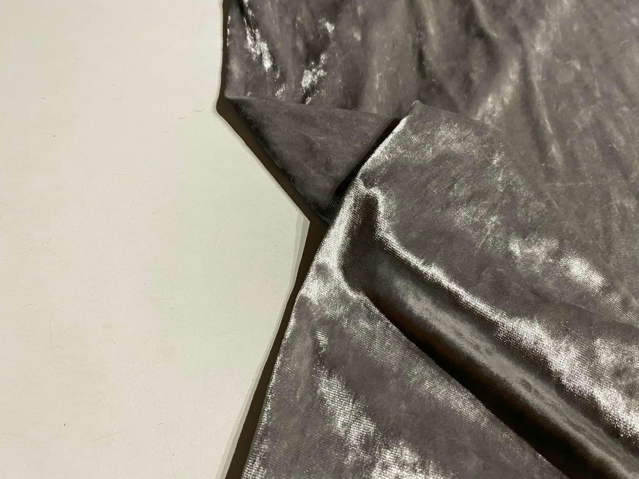 Silver Velour Blank OUTLET