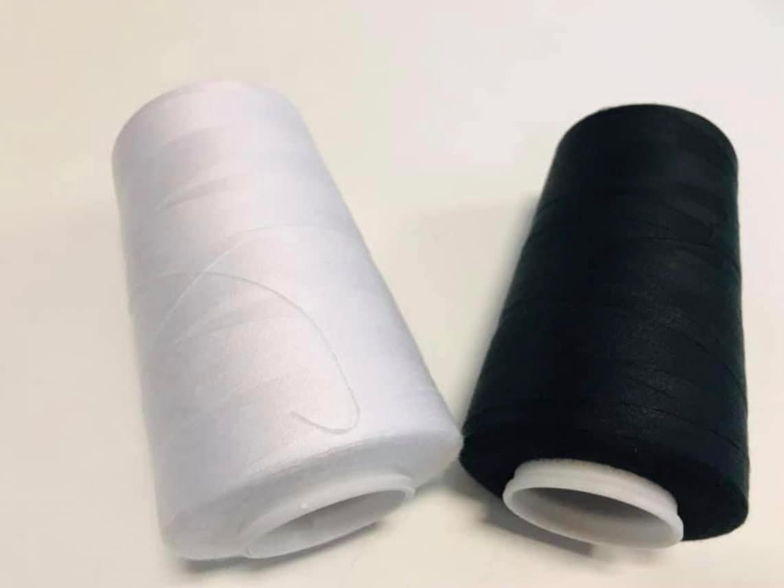 Tråd vit Hard 5000 Overlock