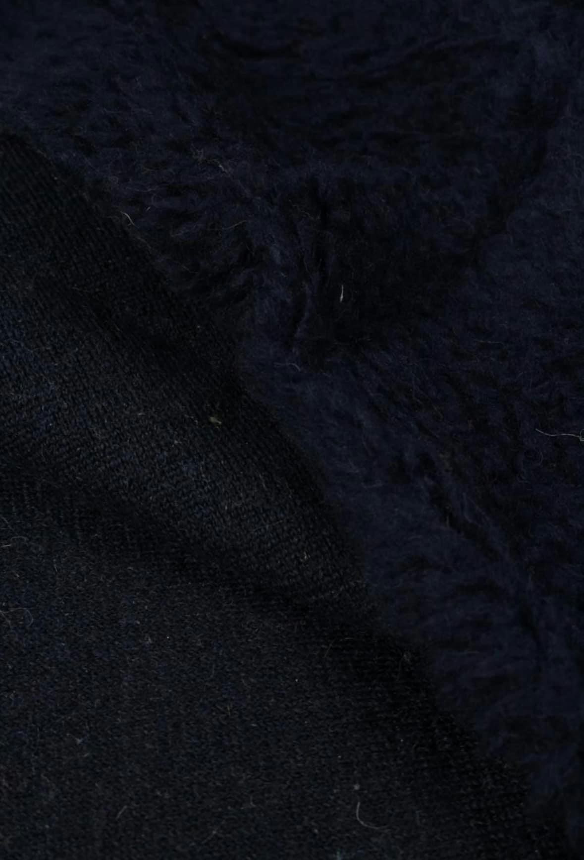 Teddy, Fluffig Mörkblå Outlet