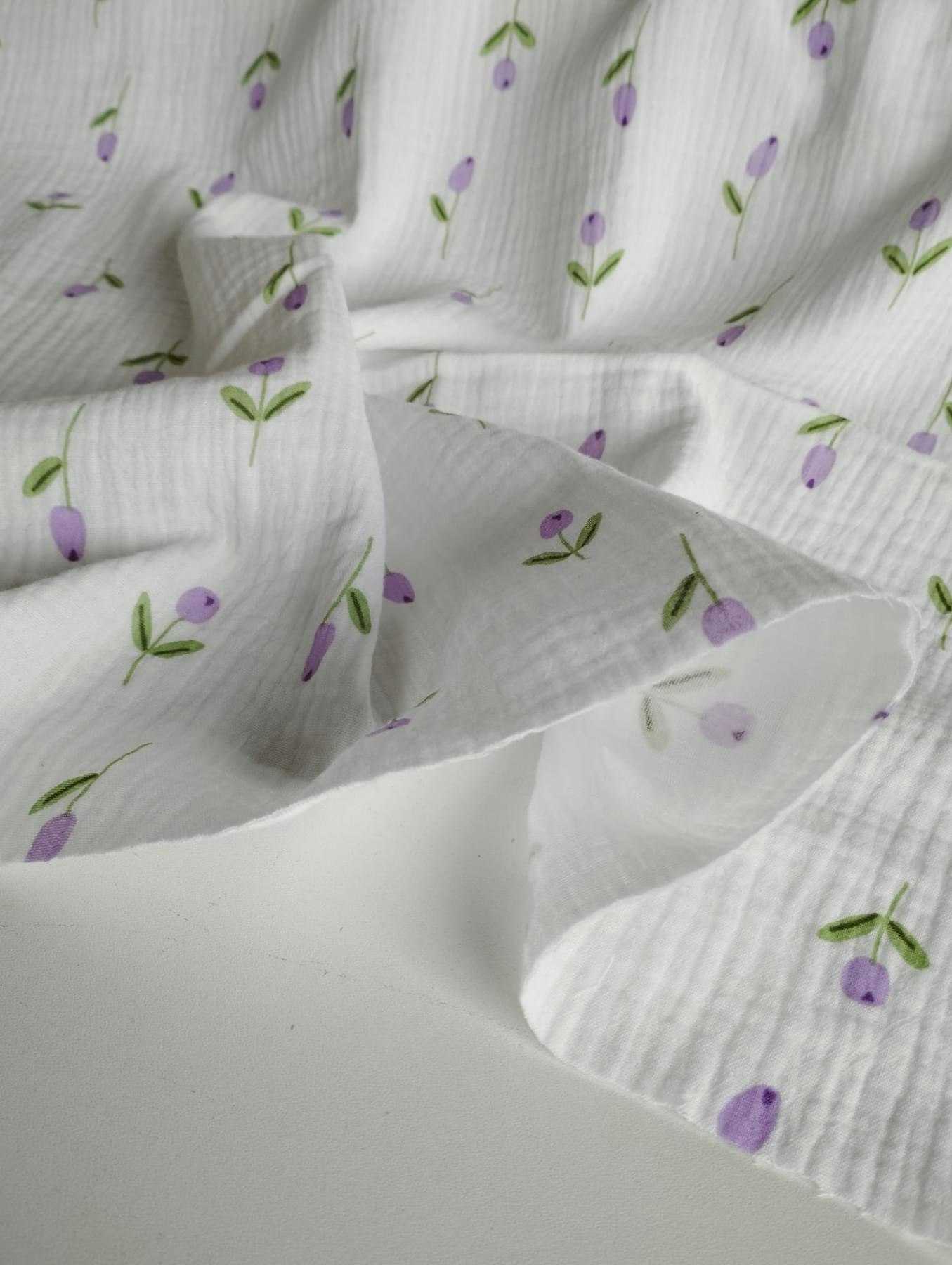 Muslin Små blommor