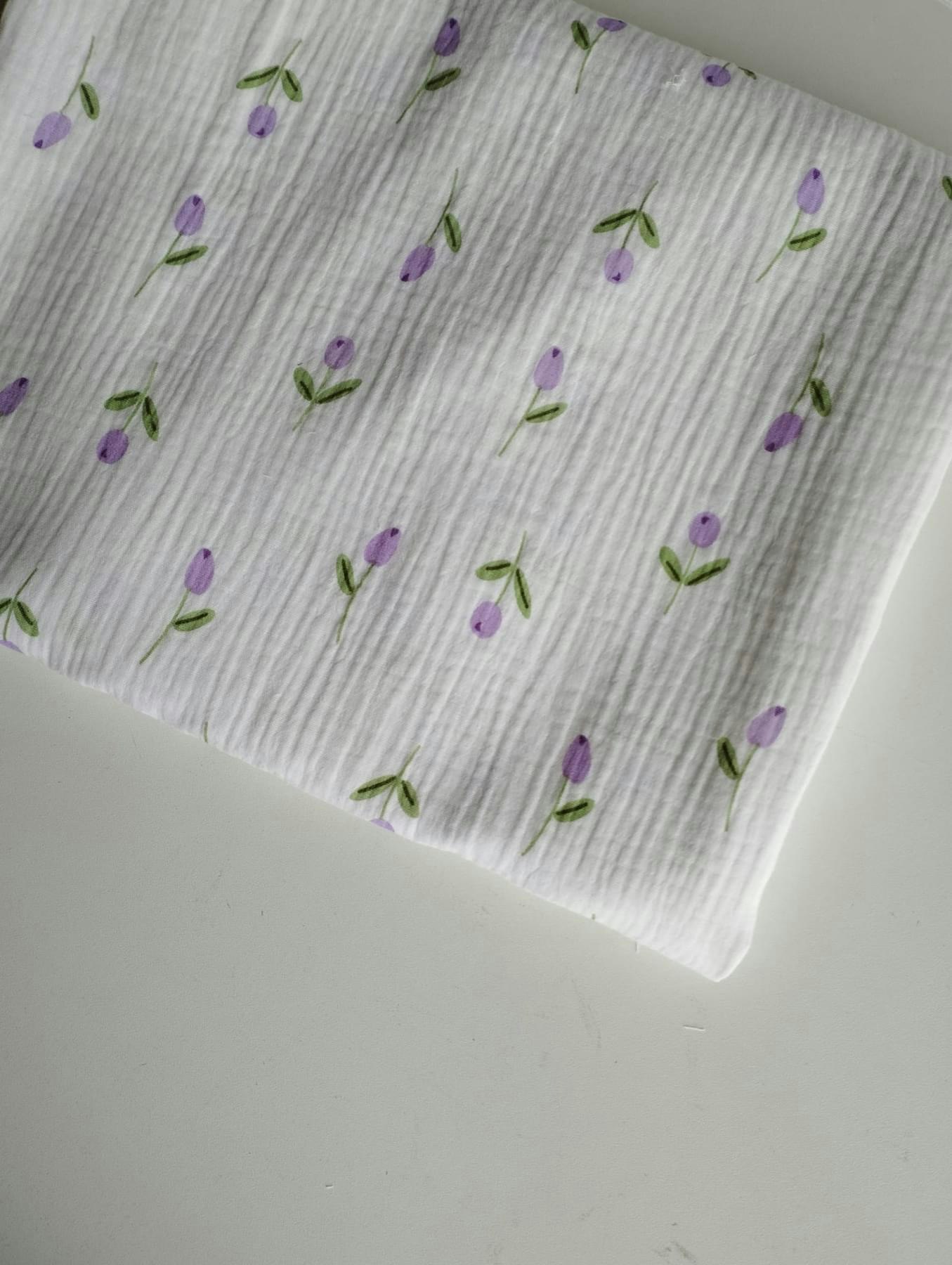 Muslin små blommor