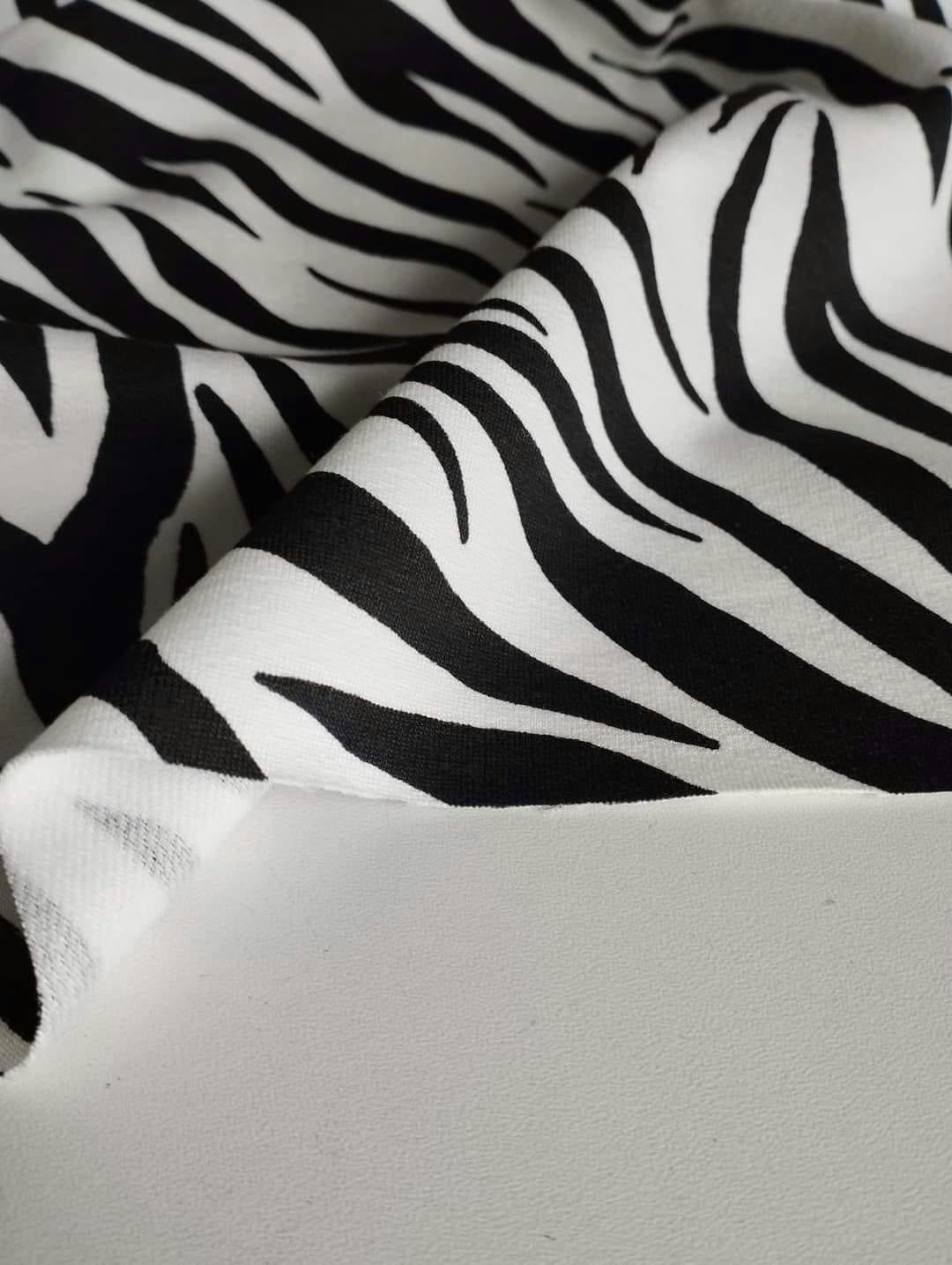 Zebra French Terry  OUTLET