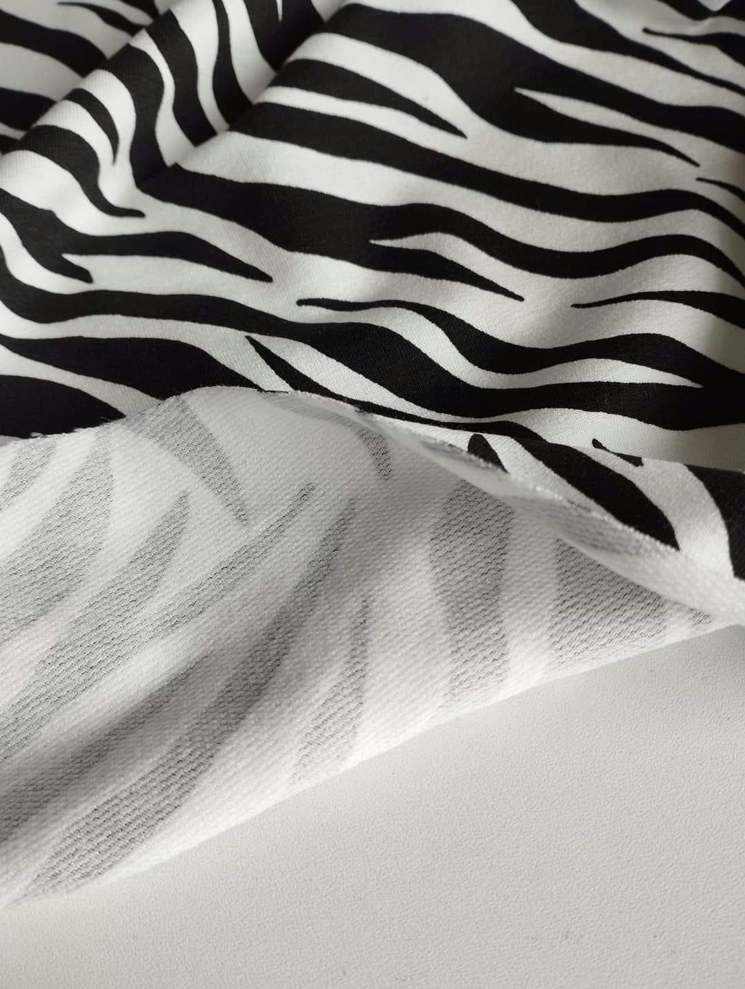 Zebra French Terry  OUTLET