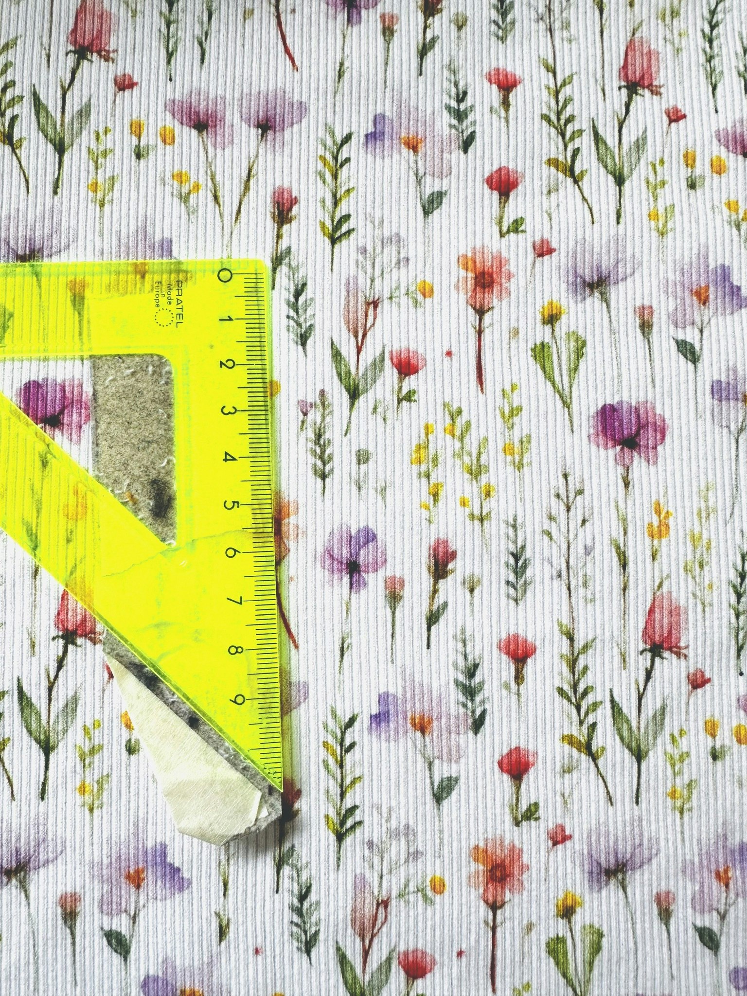 Blommor Ribbad Jersey