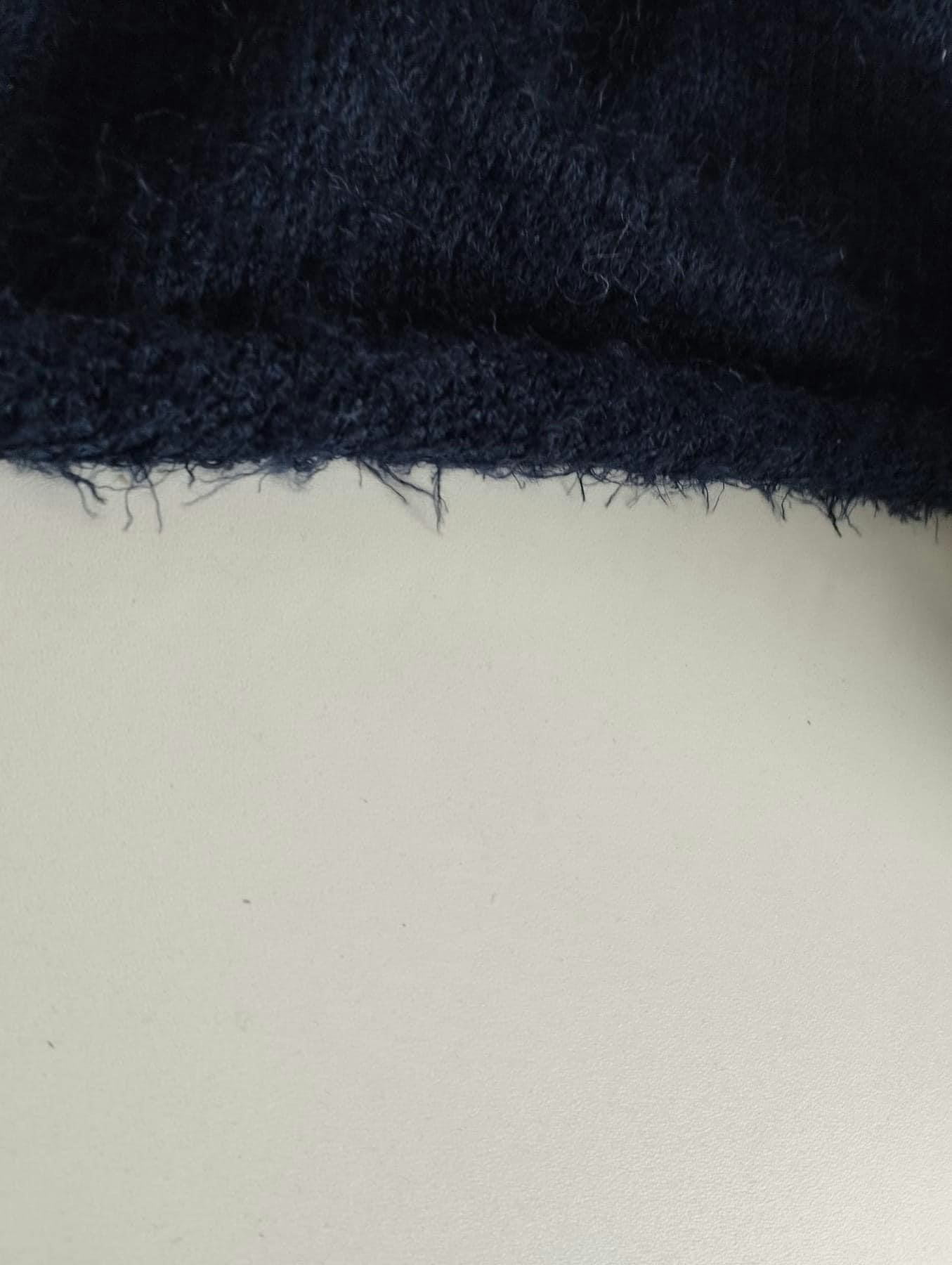 Teddy, Fluffig Mörkblå Outlet