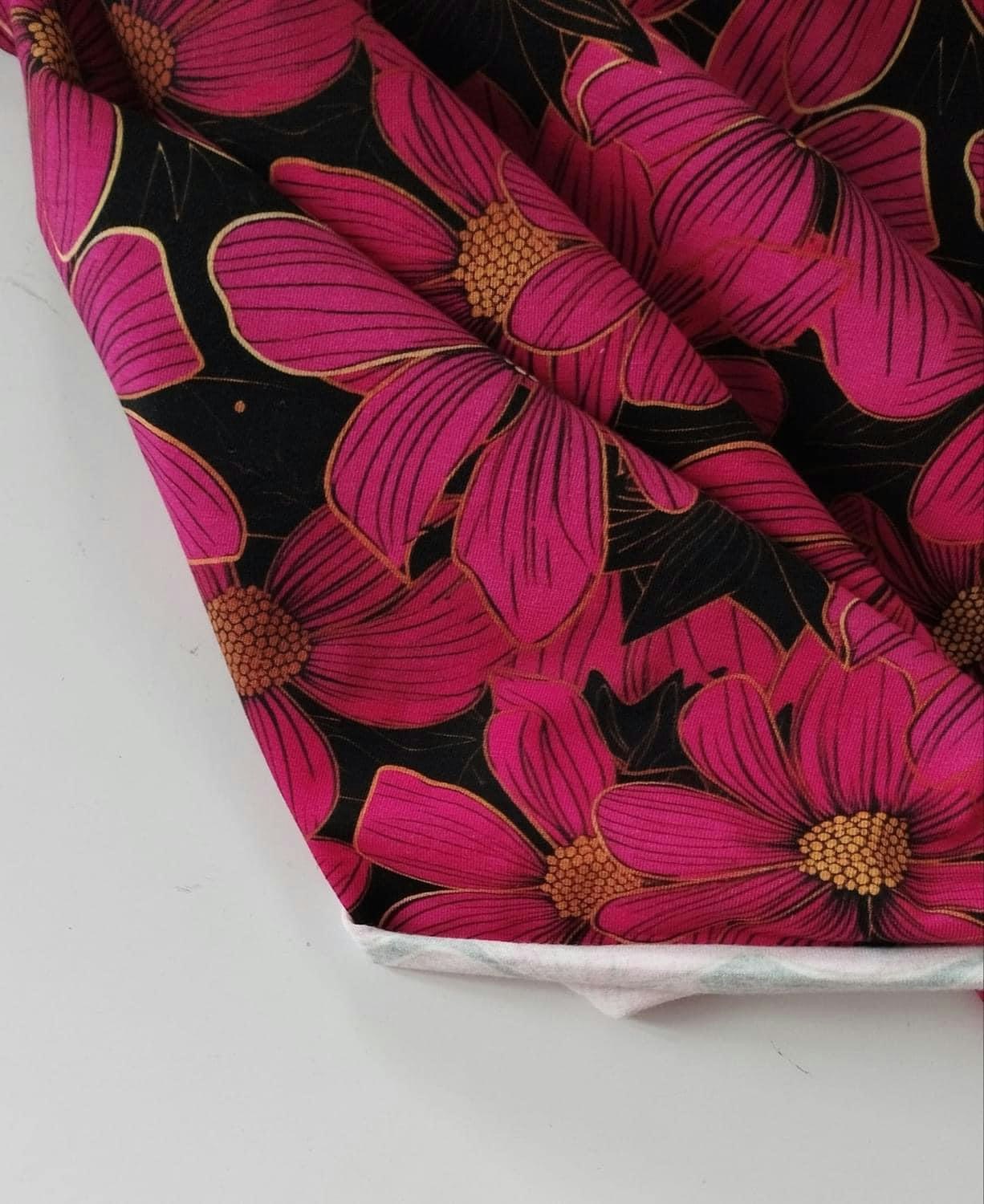 Blommor Single Jersey