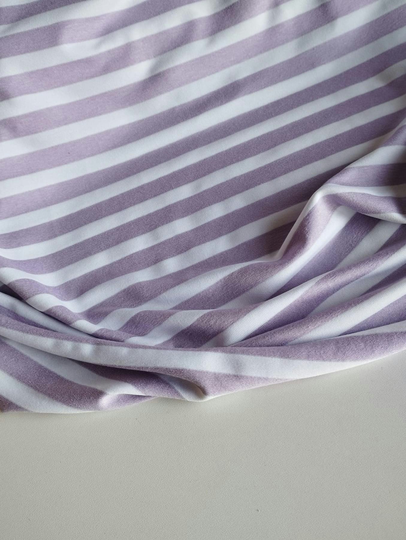 Ränder Jersey Viscose OUTLET