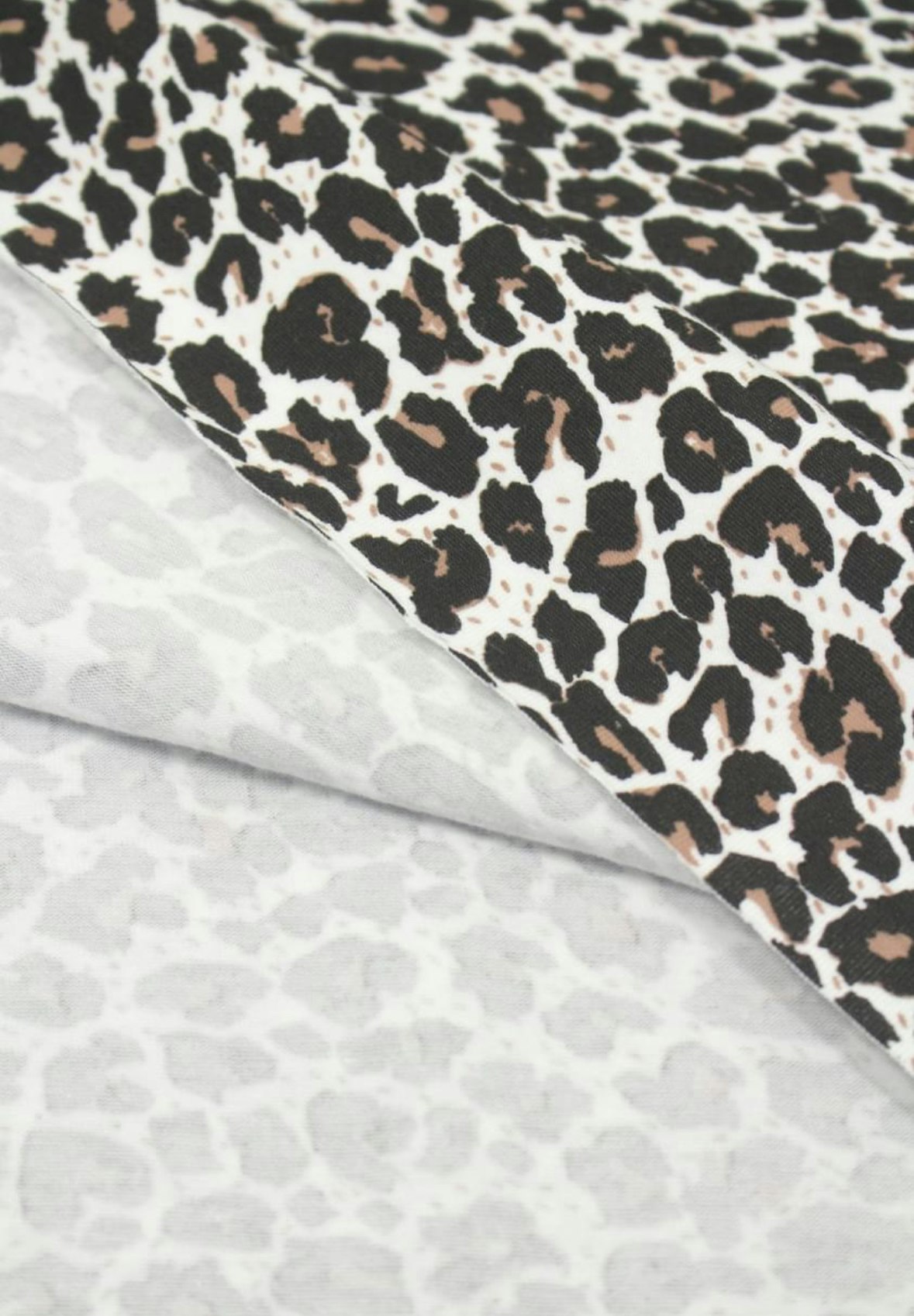 Leo Vit bakgrund Single Jersey OUTLET