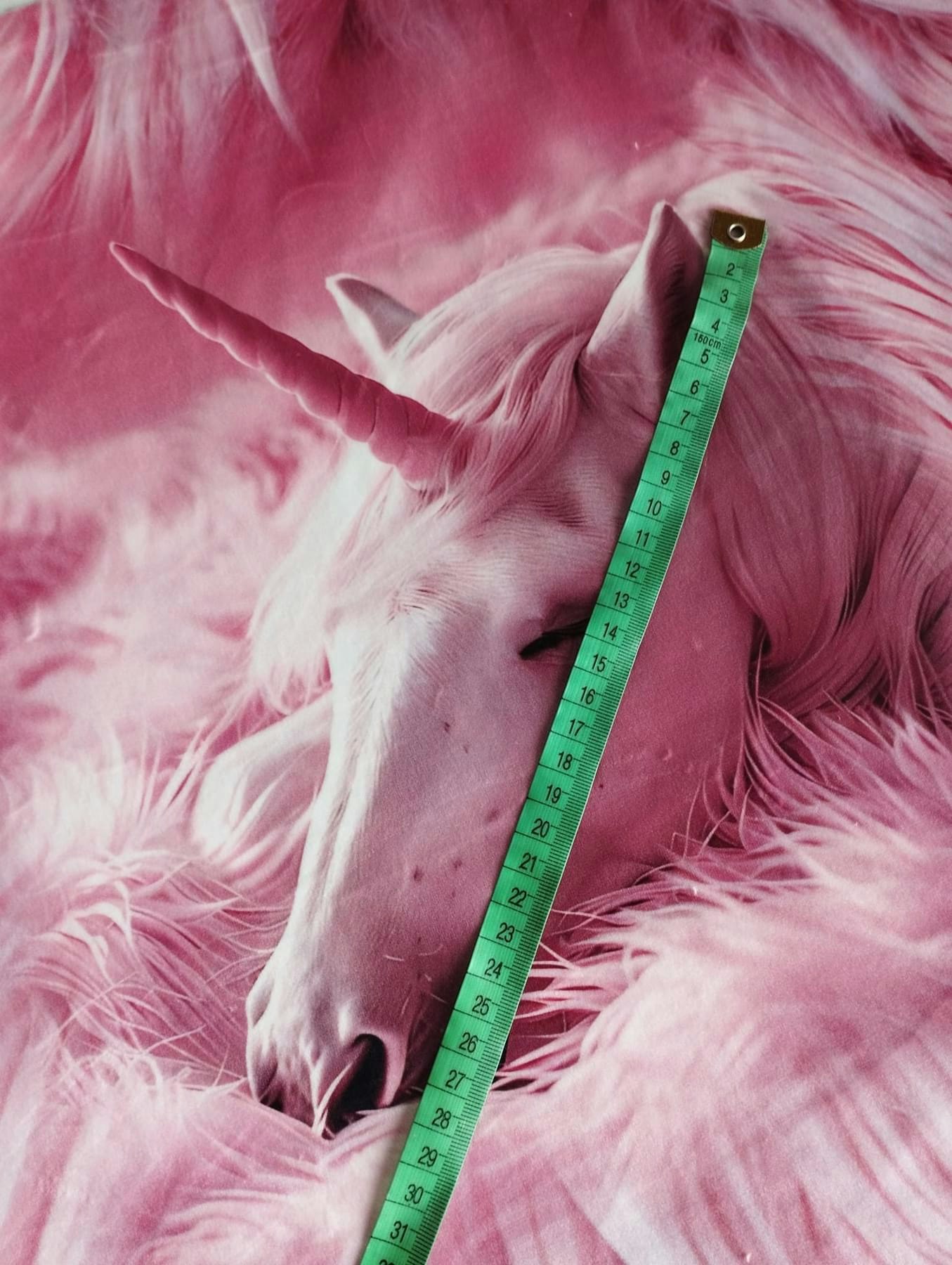 Enhörning Panel Velour Supersoft