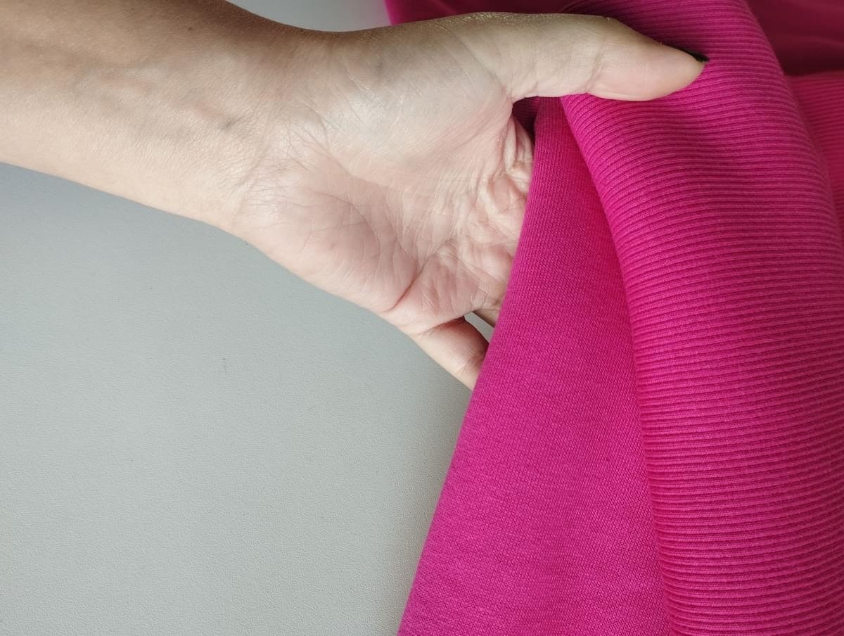 Rosa Cerise Ribbad Mudd OUTLET